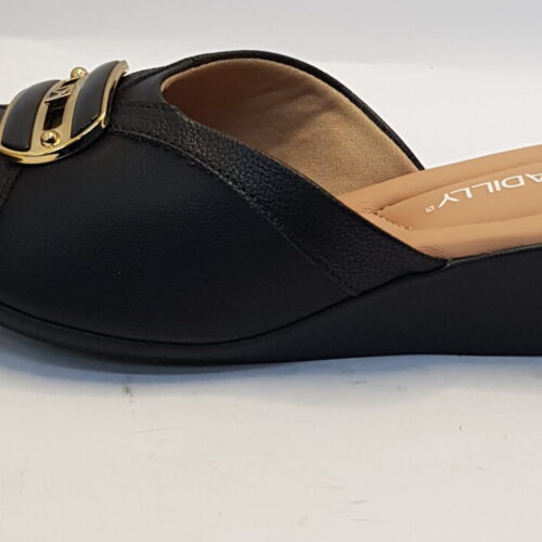 Tamanco Feminino Anabela Piccadilly Preto