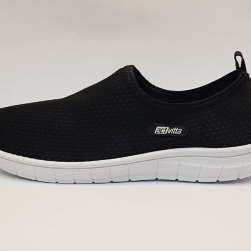 Tênis Feminino Slip On Activita Preto