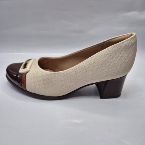 Sapato Feminino Scarpin Piccadilly Tricolor 65-4